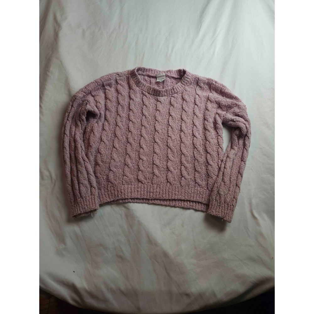 Abercrombie Kids Sweater Girls 11/12 Pink Pastel Coquette‎ Soft Girl Grandmacore